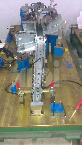 A10 front longitudinal beam assembly